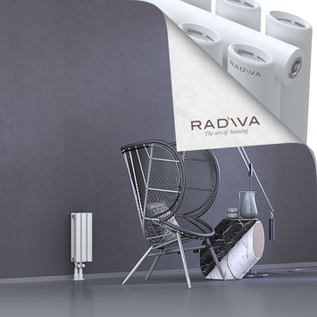 Tano Aluminium Radiator 400x166 White Bottom Left 50mm