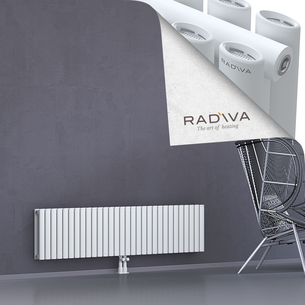 Tano Aluminium Radiator 400x1732 White - 2