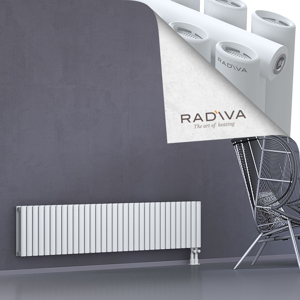 Tano Aluminium Radiator 400x1906 White - 3