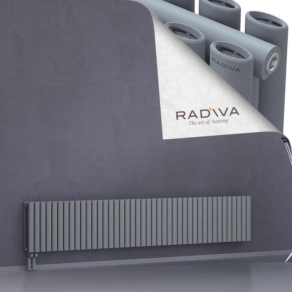 Tano Aluminium Radiator 400x2428 Grey - 4