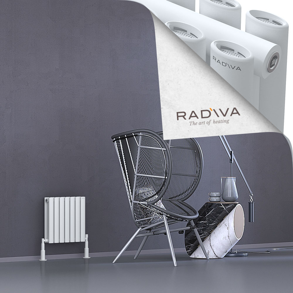 Tano Aluminium Radiator 400x398 White - 1