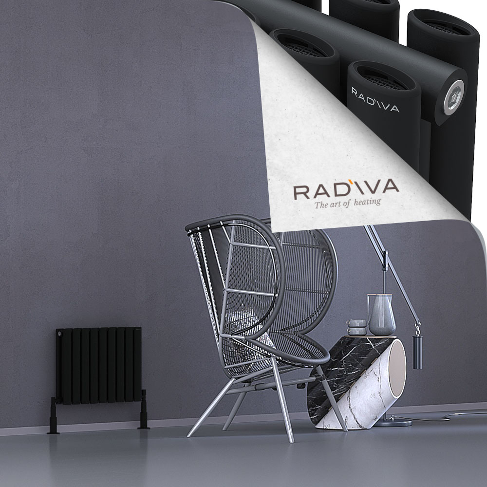 Tano Aluminium Radiator 400x514 Black - 1