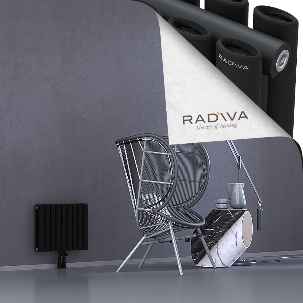 Tano Aluminium Radiator 400x514 Black - 2