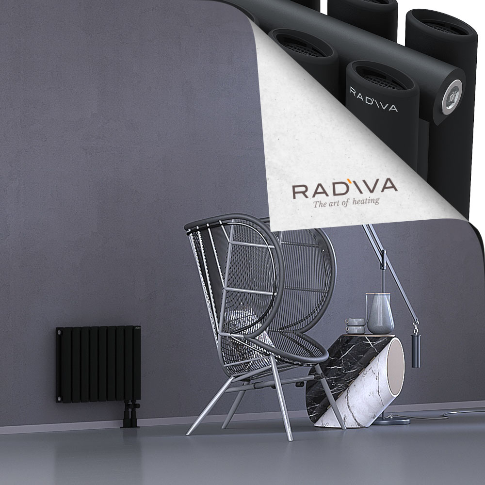 Tano Aluminium Radiator 400x514 Black - 3