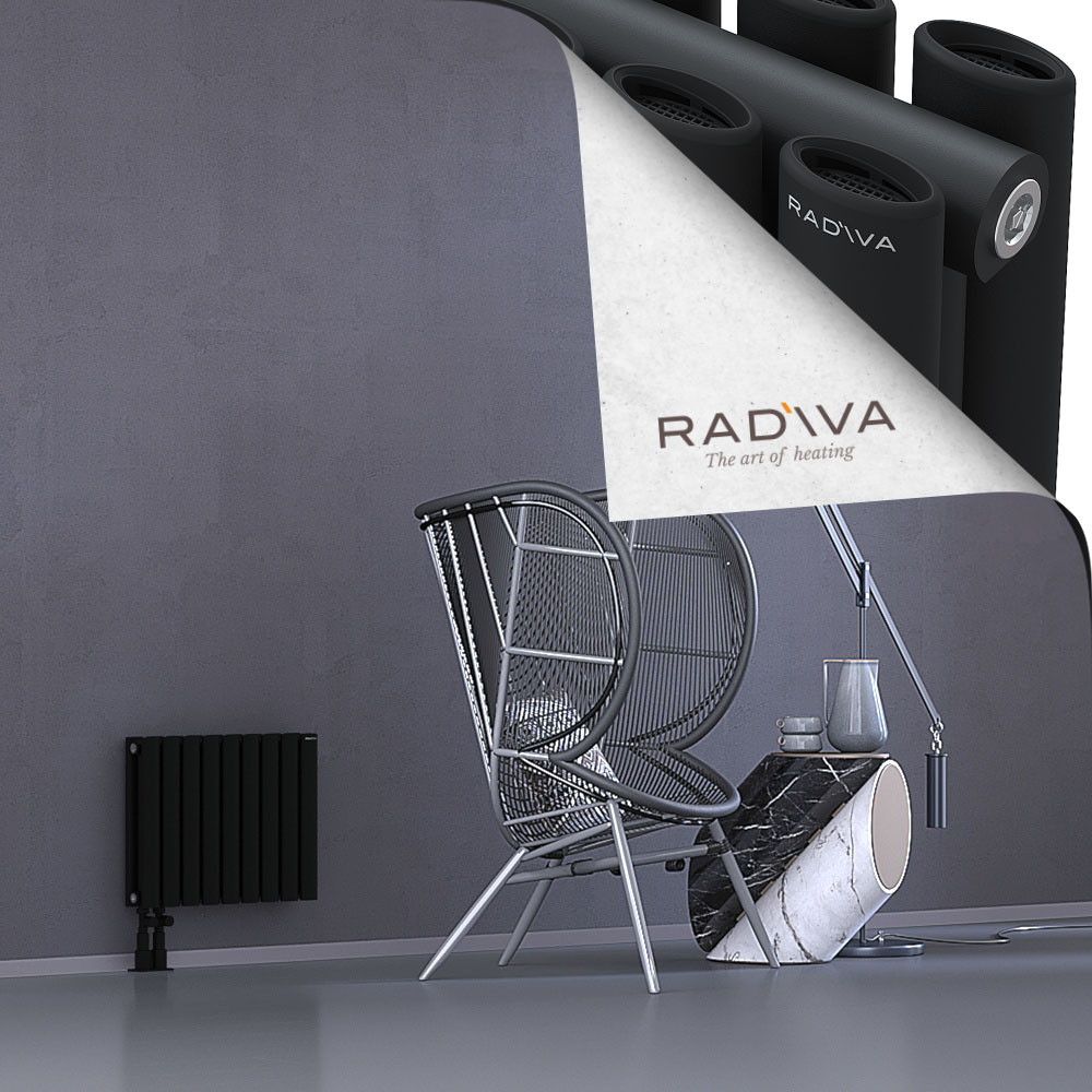 Tano Aluminium Radiator 400x514 Black - 4
