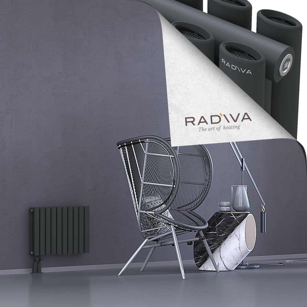 Tano Aluminium Radiator 400x572 Dark Anthracite - 4