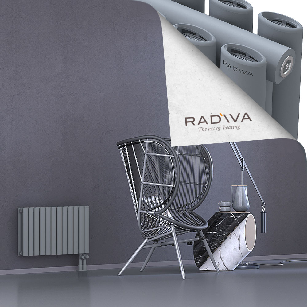 Tano Aluminium Radiator 400x688 Grey - 3