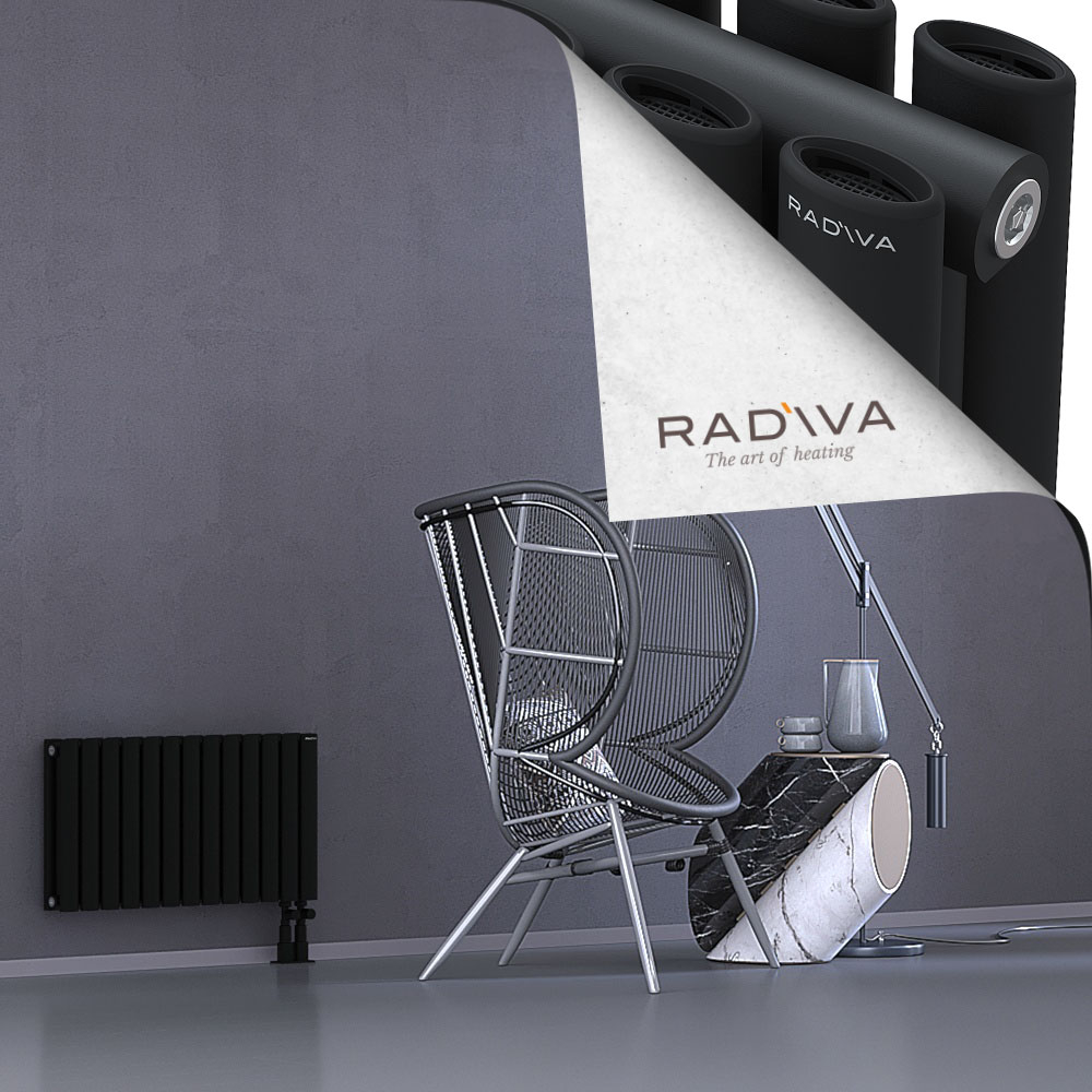 Tano Aluminium Radiator 400x746 Black - 3