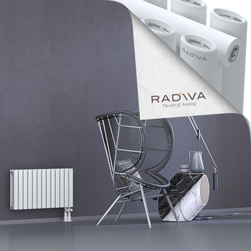 Tano Aluminium Radiator 400x746 White Bottom Right 50mm