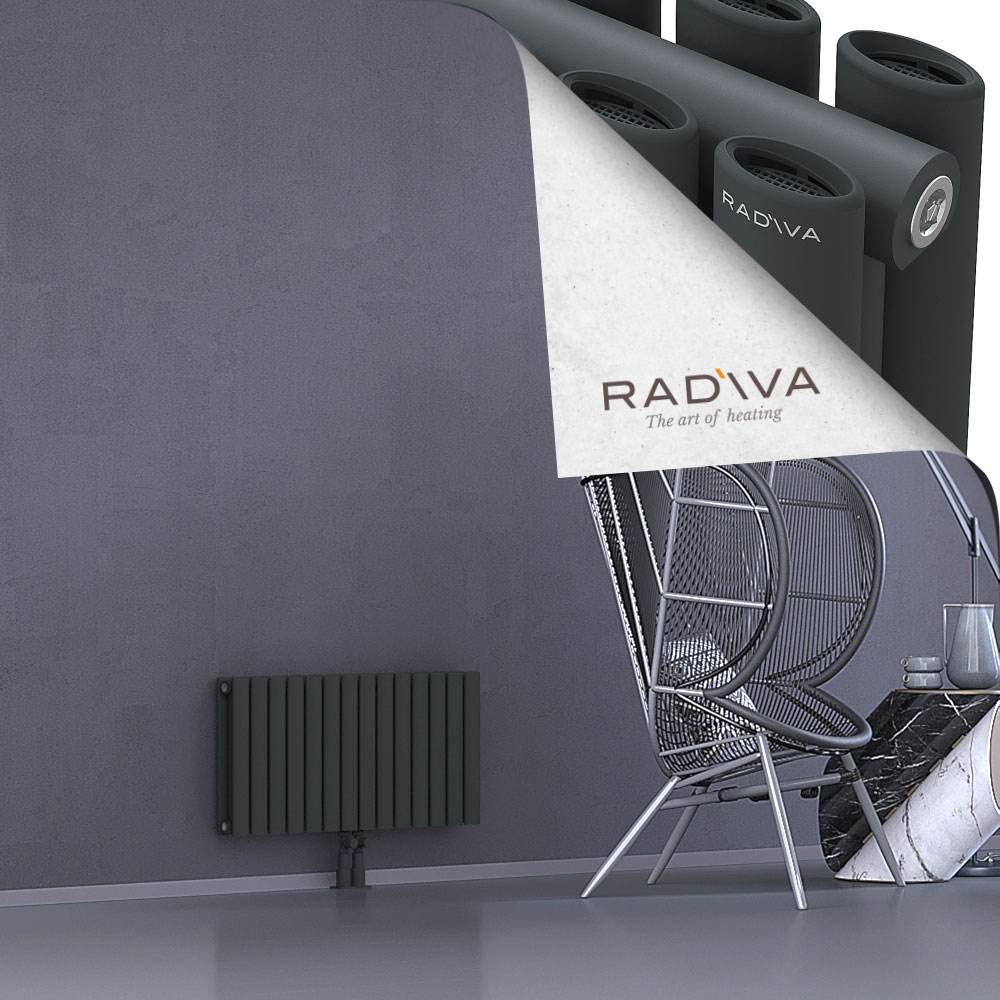 Tano Aluminium Radiator 400x804 Dark Anthracite - 2