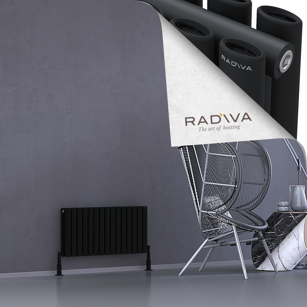 Tano Aluminium Radiator 400x862 Black - 1
