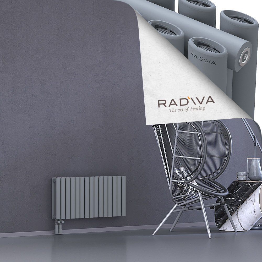 Tano Aluminium Radiator 400x862 Grey - 4