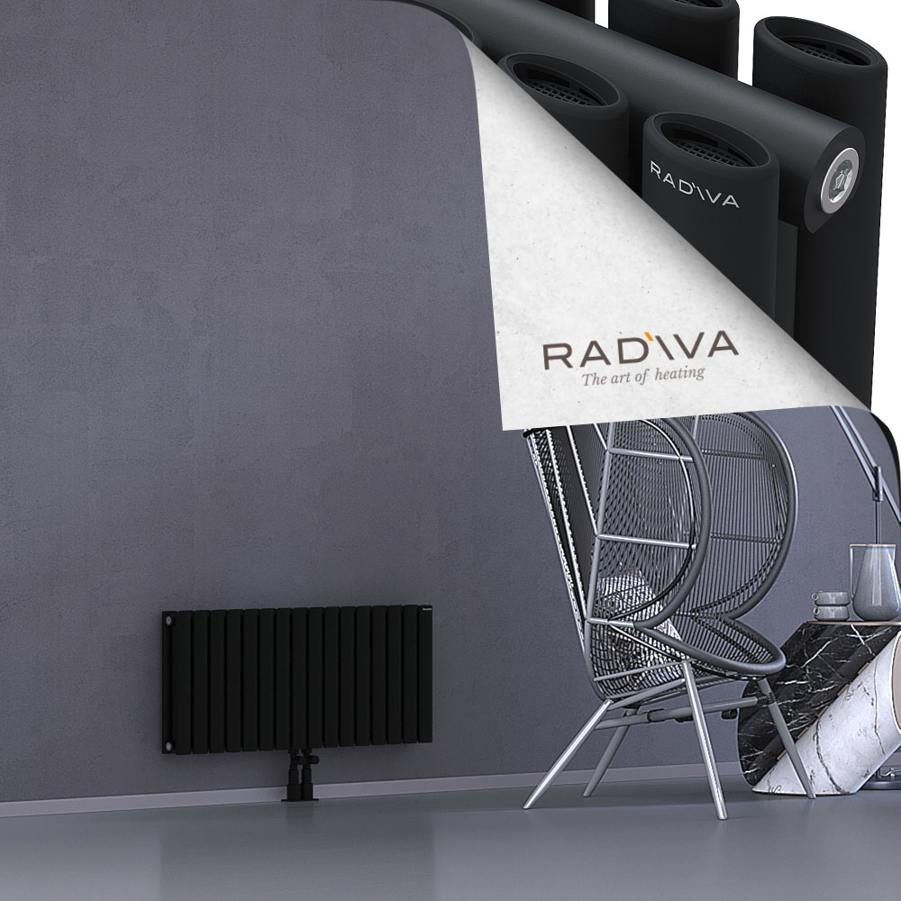Tano Aluminium Radiator 400x920 Black - 2