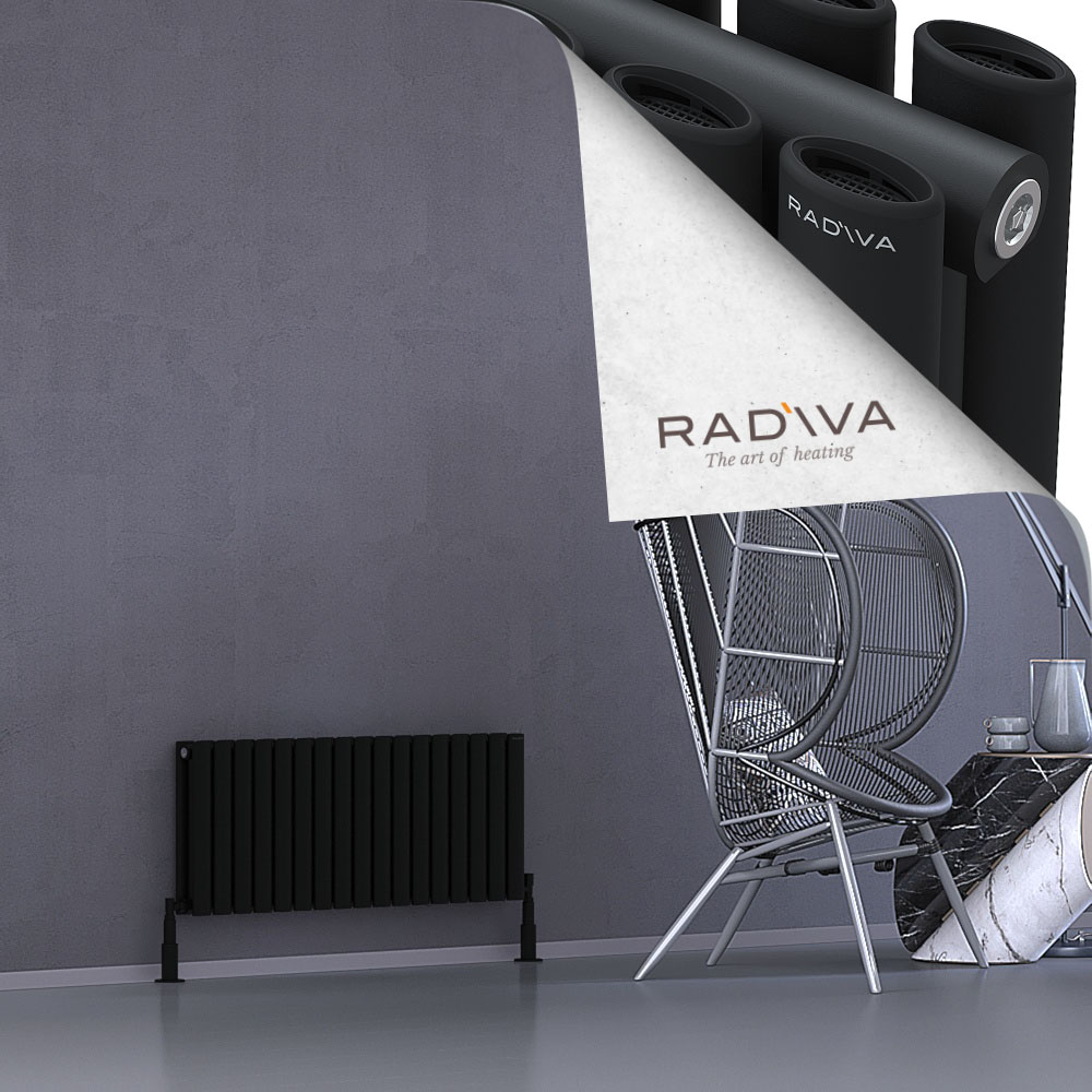 Tano Aluminium Radiator 400x978 Black - 1