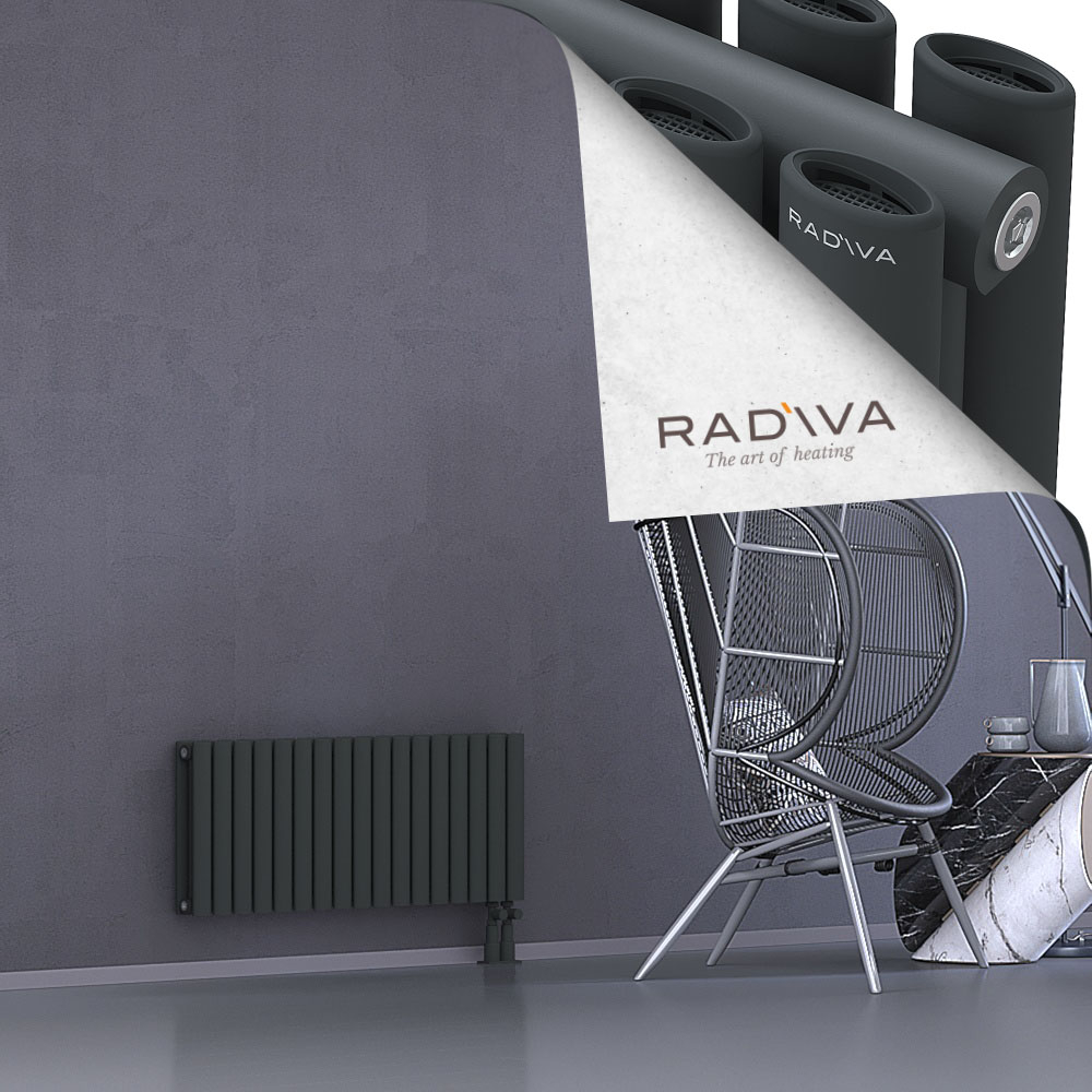 Tano Aluminium Radiator 400x978 Dark Anthracite - 3