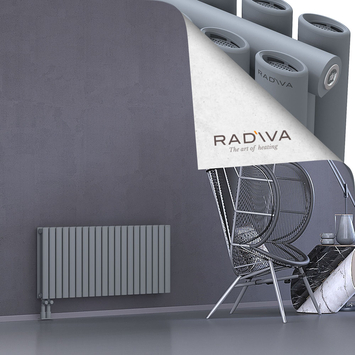 Tano Aluminium Radiator 500x1152 Grey Bottom Left 50mm
