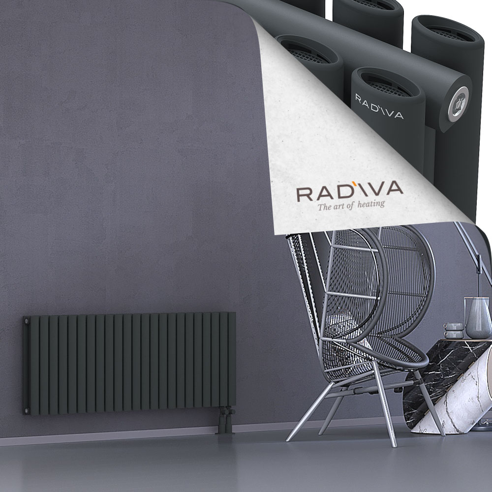 Tano Aluminium Radiator 500x1326 Dark Anthracite - 3