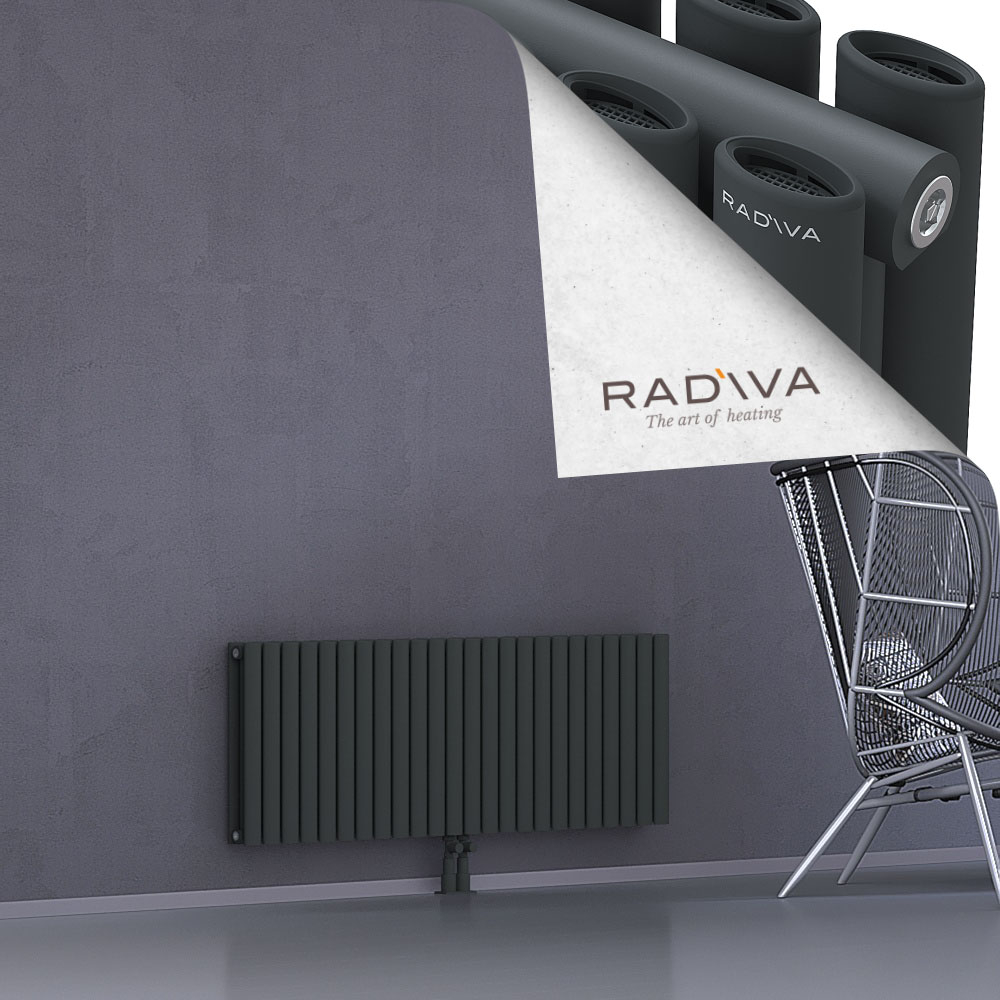 Tano Aluminium Radiator 500x1384 Dark Anthracite - 2
