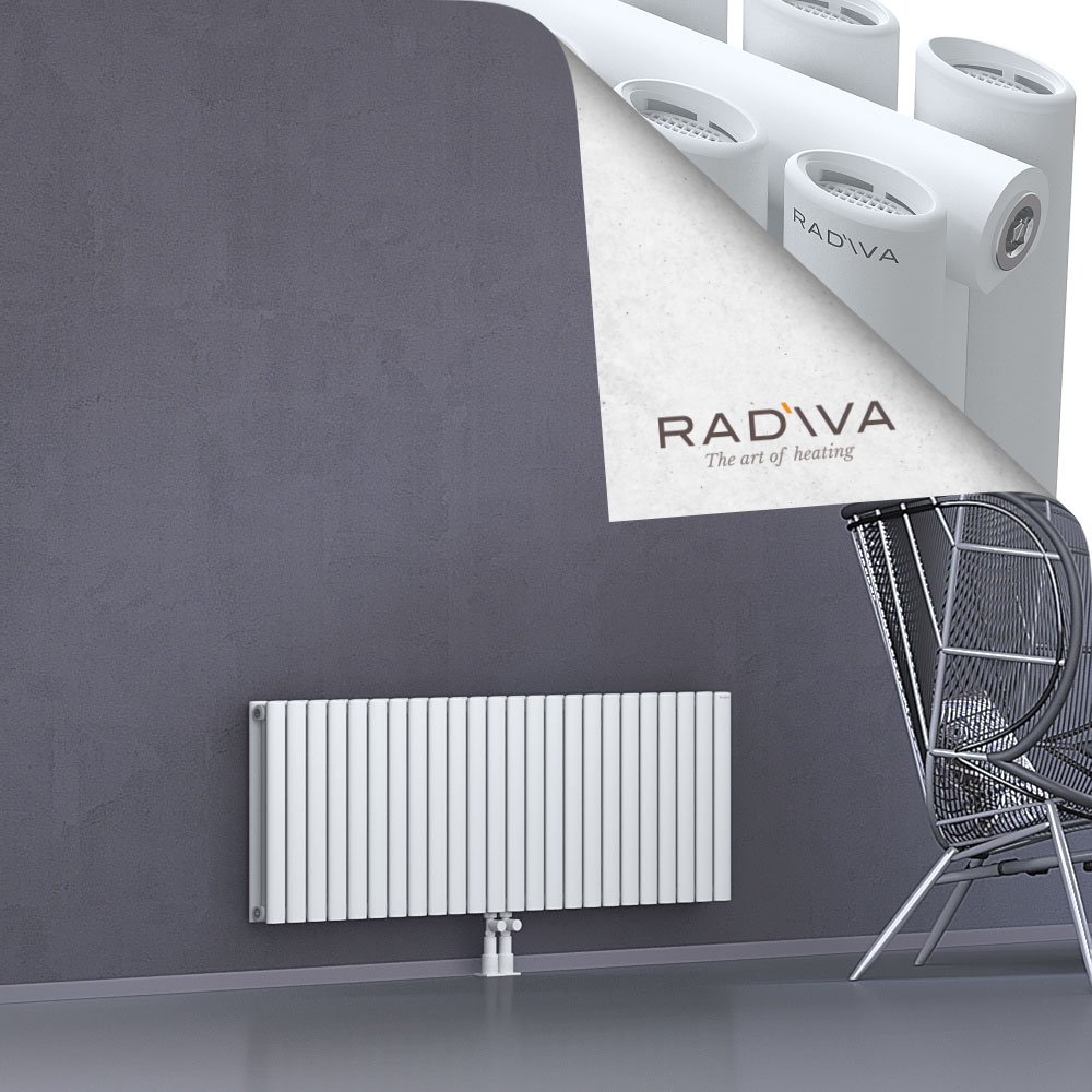 Tano Aluminium Radiator 500x1384 White - 2