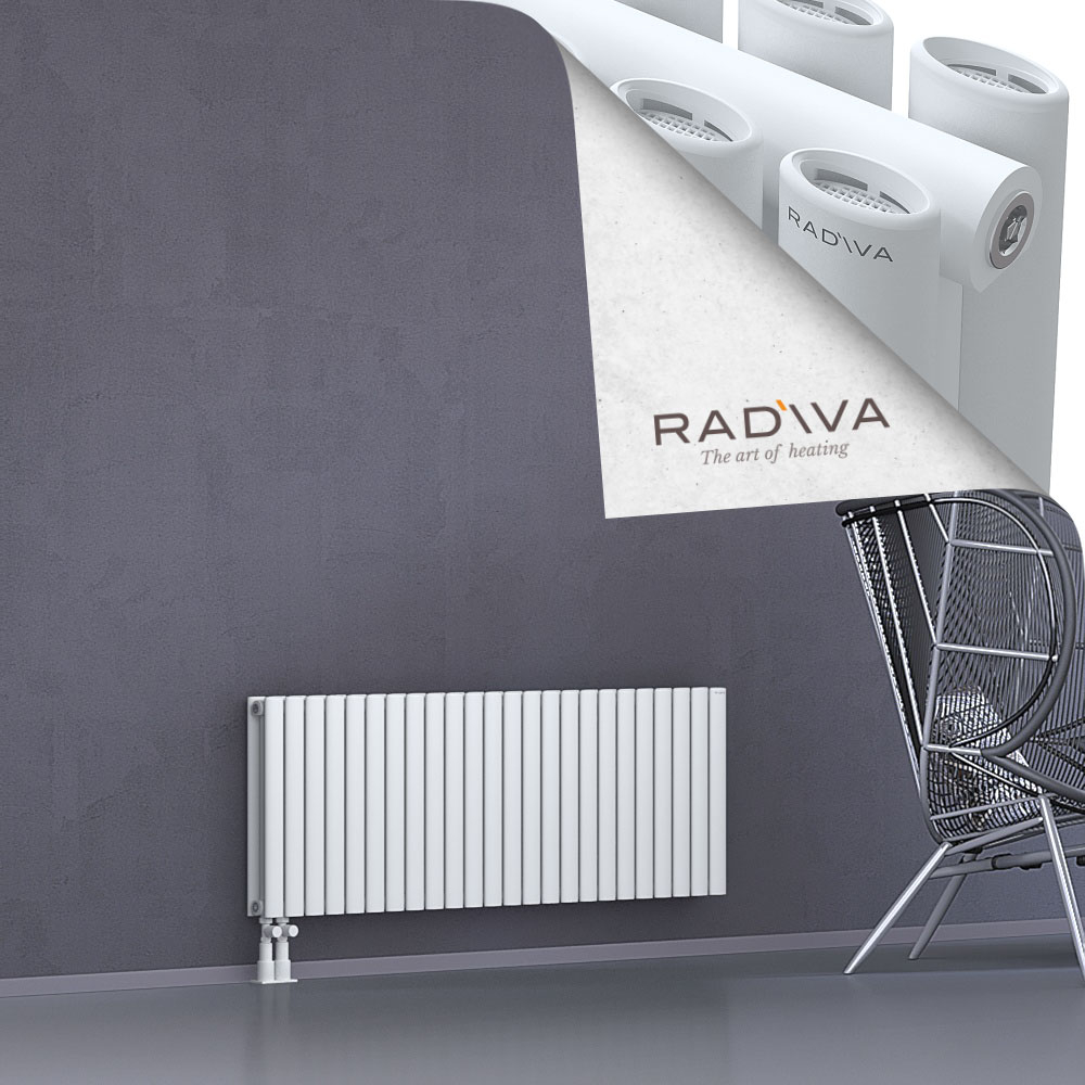 Tano Aluminium Radiator 500x1384 White - 4