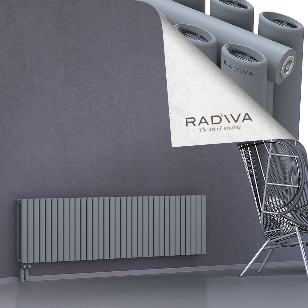 Tano Aluminium Radiator 500x1906 Grey - 4