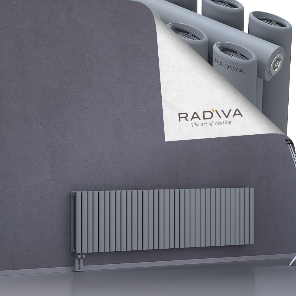 Tano Aluminium Radiator 500x1964 Grey - 4