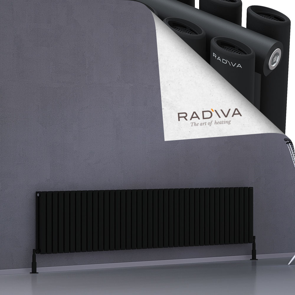 Tano Aluminium Radiator 500x2312 Black - 1
