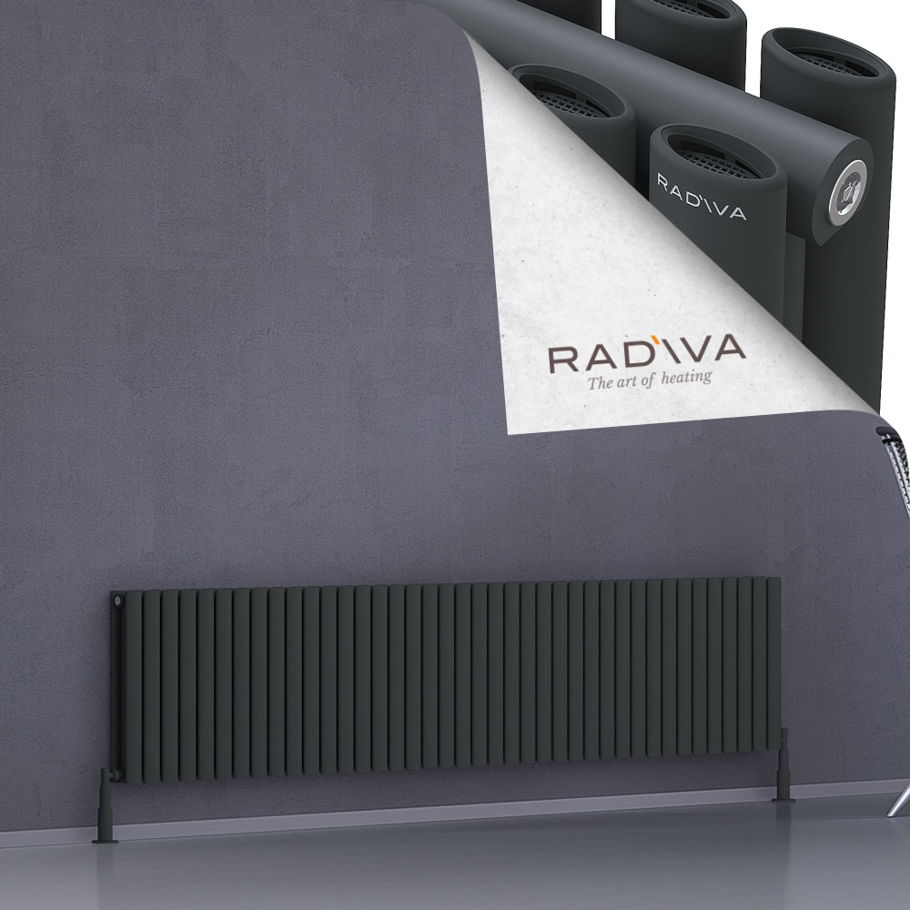 Tano Aluminium Radiator 500x2312 Dark Anthracite - 1