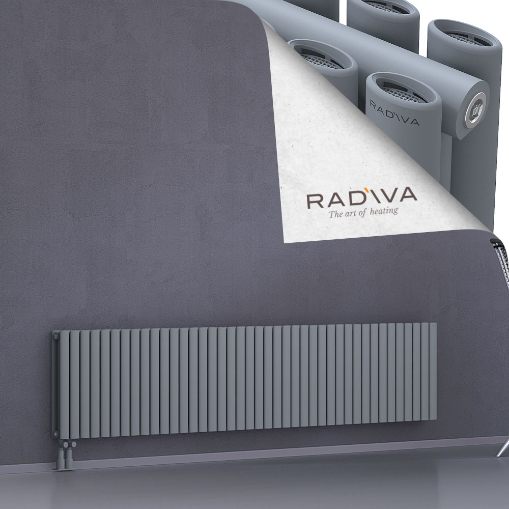 Tano Aluminium Radiator 500x2370 Grey - 4