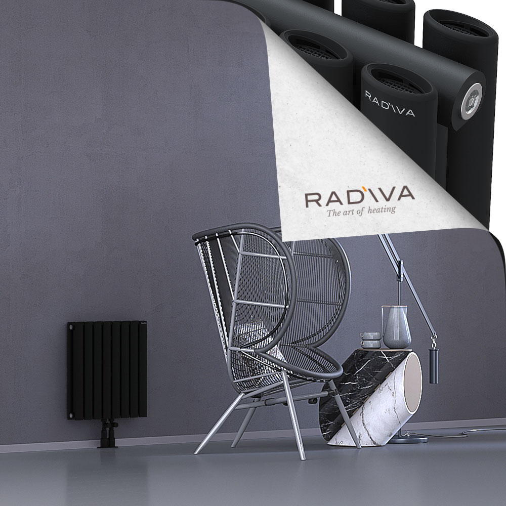 Tano Aluminium Radiator 500x456 Black - 2