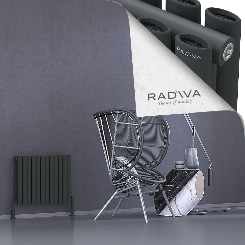 Tano Aluminium Radiator 500x688 Dark Anthracite - 1