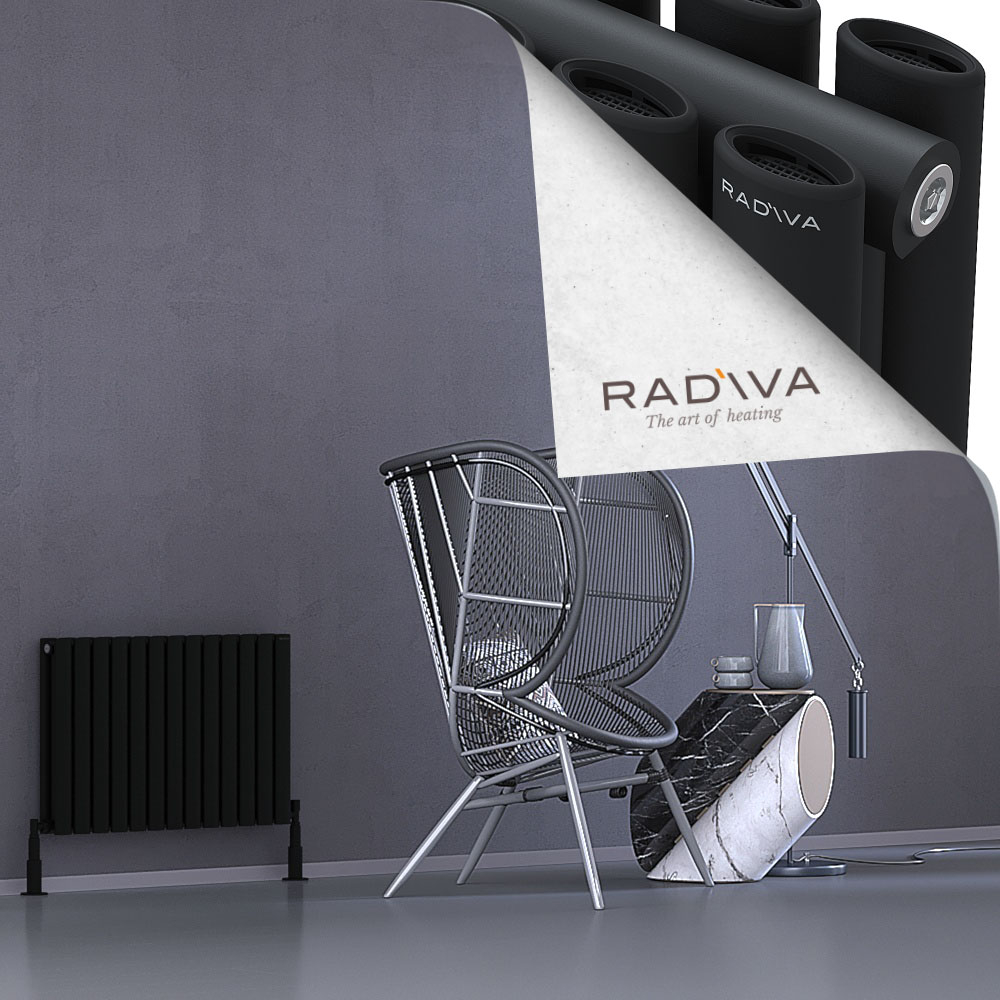 Tano Aluminium Radiator 500x746 Black - 1