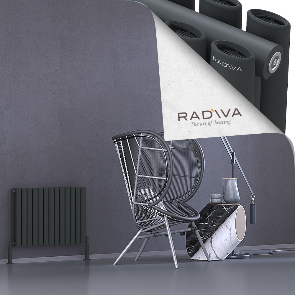 Tano Aluminium Radiator 500x746 Dark Anthracite - 1