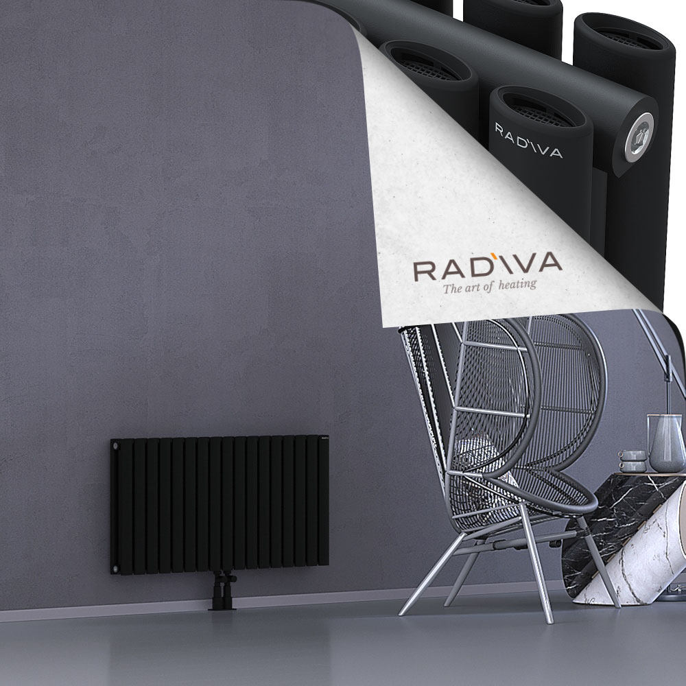 Tano Aluminium Radiator 500x978 Black - 2