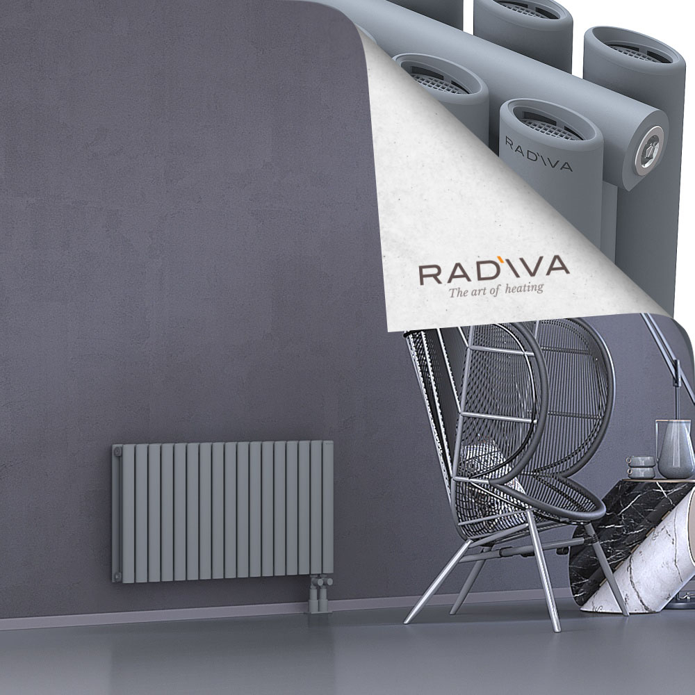 Tano Aluminium Radiator 500x978 Grey - 3