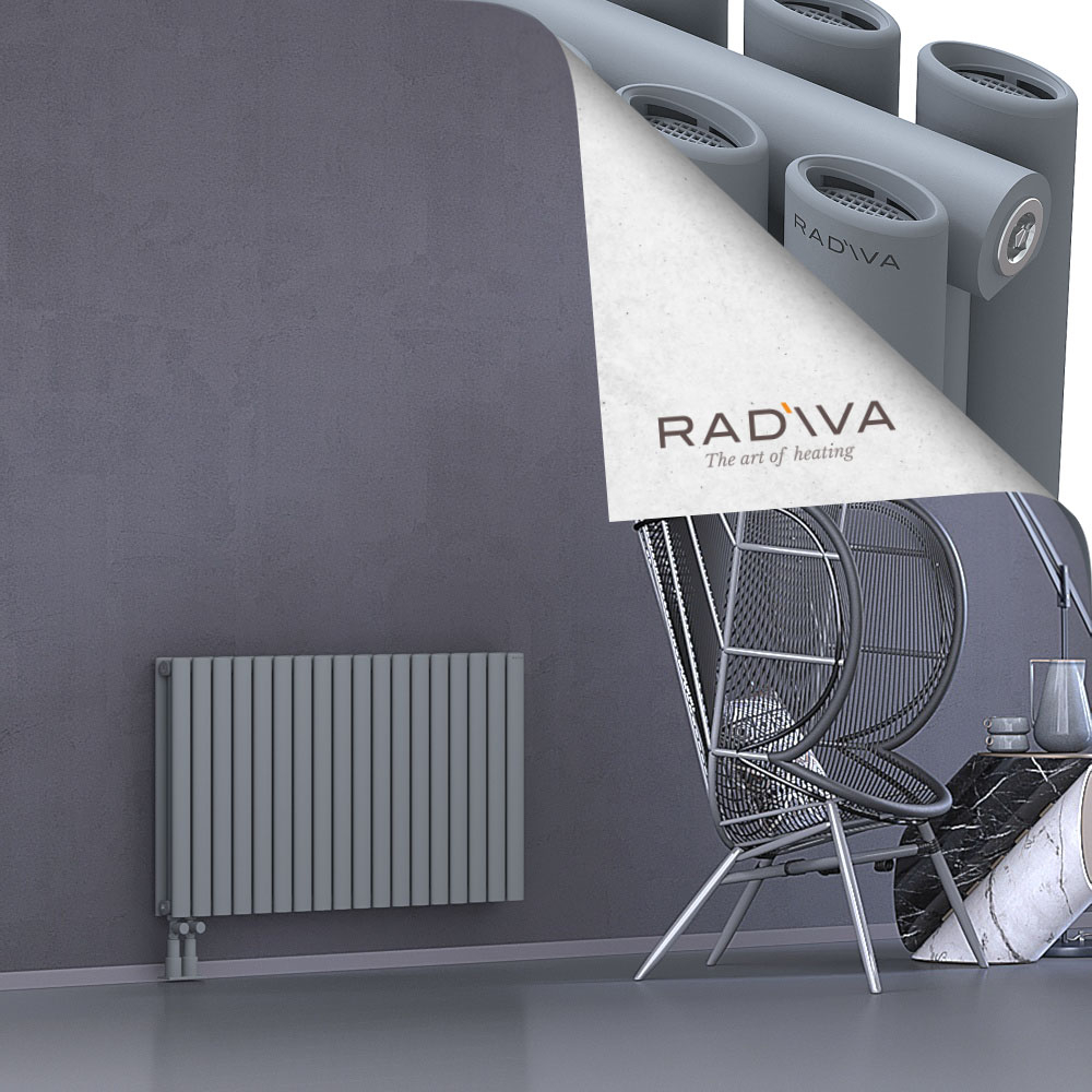 Tano Aluminium Radiator 600x1036 Grey - 4