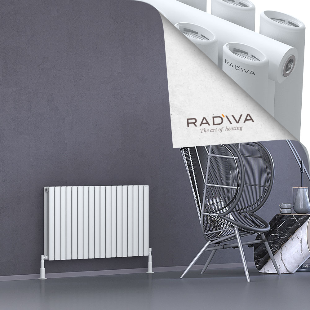 Tano Aluminium Radiator 600x1036 White - 1
