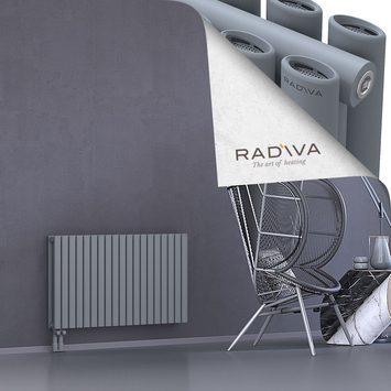 Tano Aluminium Radiator 600x1094 Grey Bottom Left 50mm