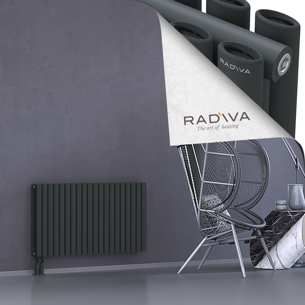 Tano Aluminium Radiator 600x1152 Dark Anthracite - 4