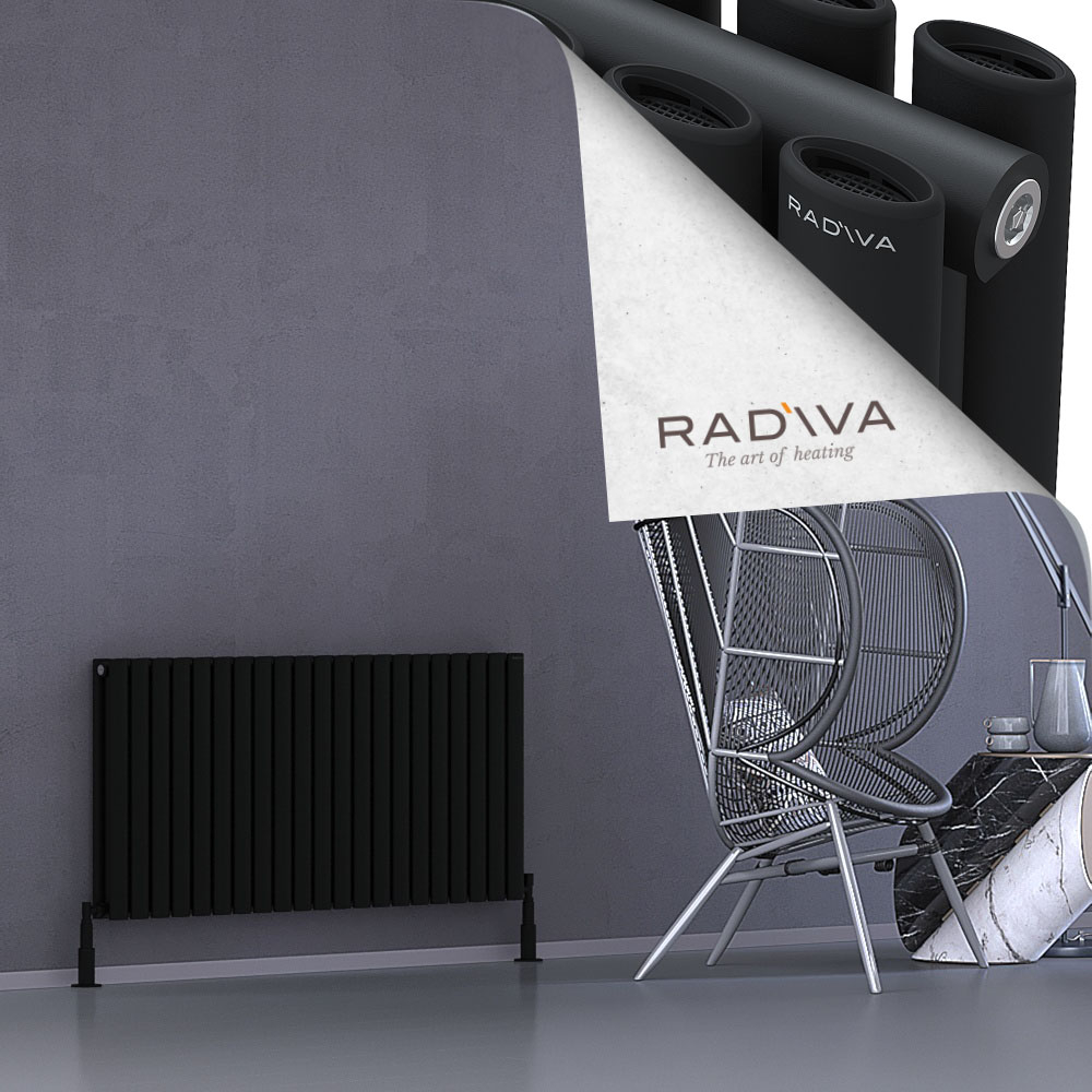 Tano Aluminium Radiator 600x1210 Black - 1