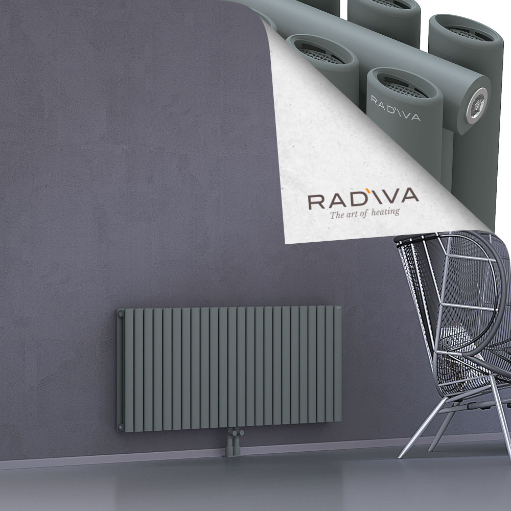 Tano Aluminium Radiator 600x1384 Anthracite - 2