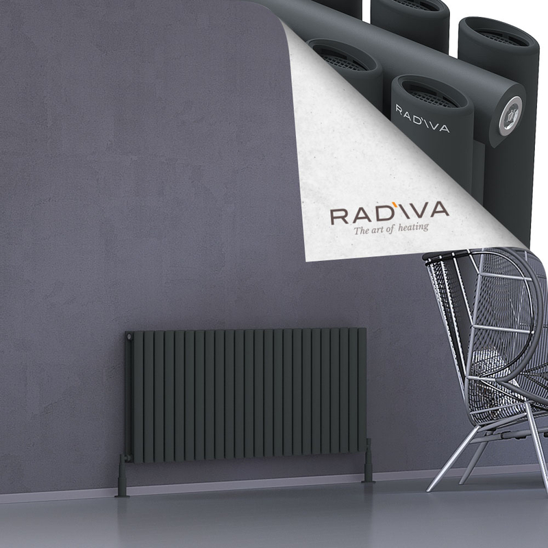Tano Aluminium Radiator 600x1384 Dark Anthracite 