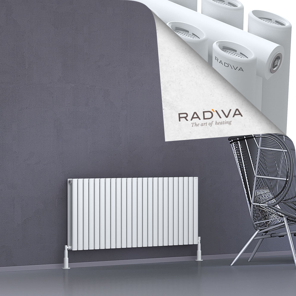 Tano Aluminium Radiator 600x1384 White - 1