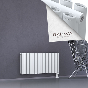 Tano Aluminium Radiator 600x1384 White Bottom Right 50mm