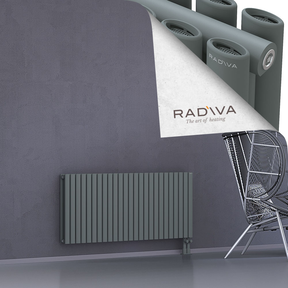 Tano Aluminium Radiator 600x1442 Anthracite - 3