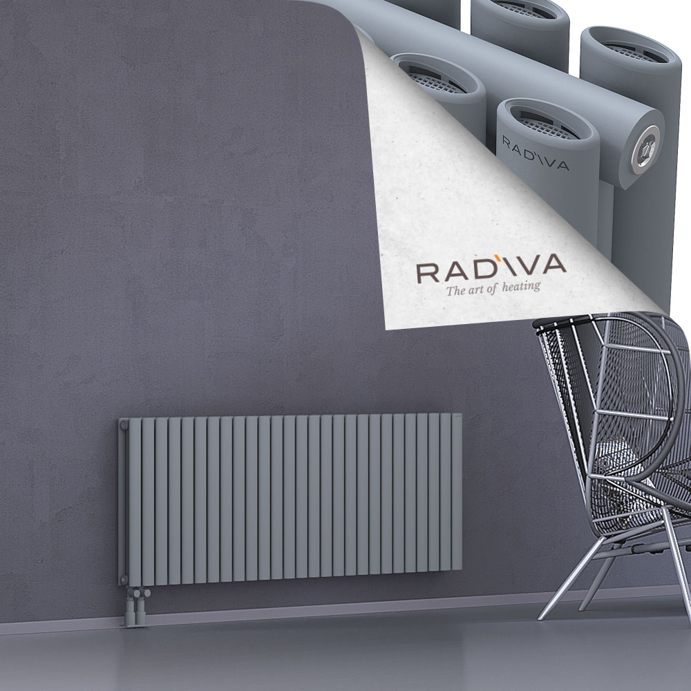 Tano Aluminium Radiator 600x1558 Grey - 4