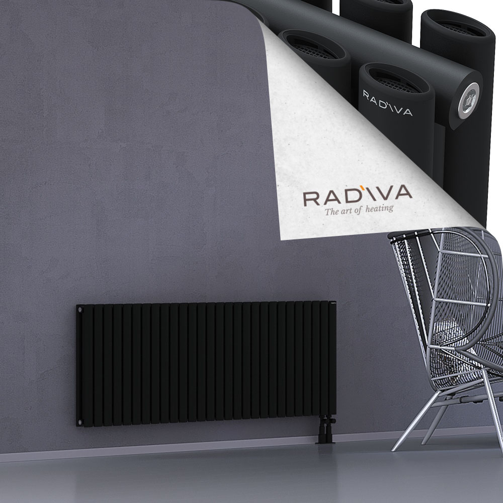 Tano Aluminium Radiator 600x1616 Black - 3