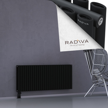Tano Aluminium Radiator 600x1616 Black Bottom Left 50mm