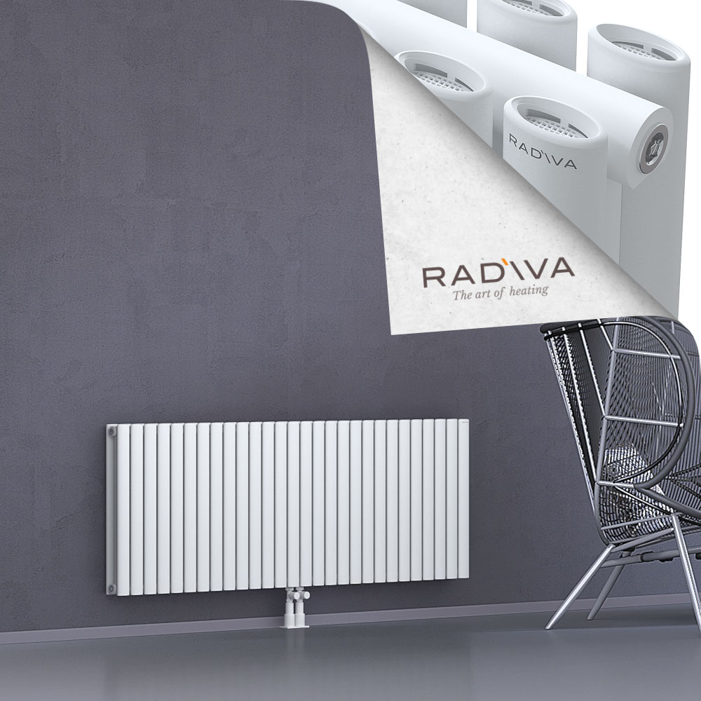 Tano Aluminium Radiator 600x1616 White - 2