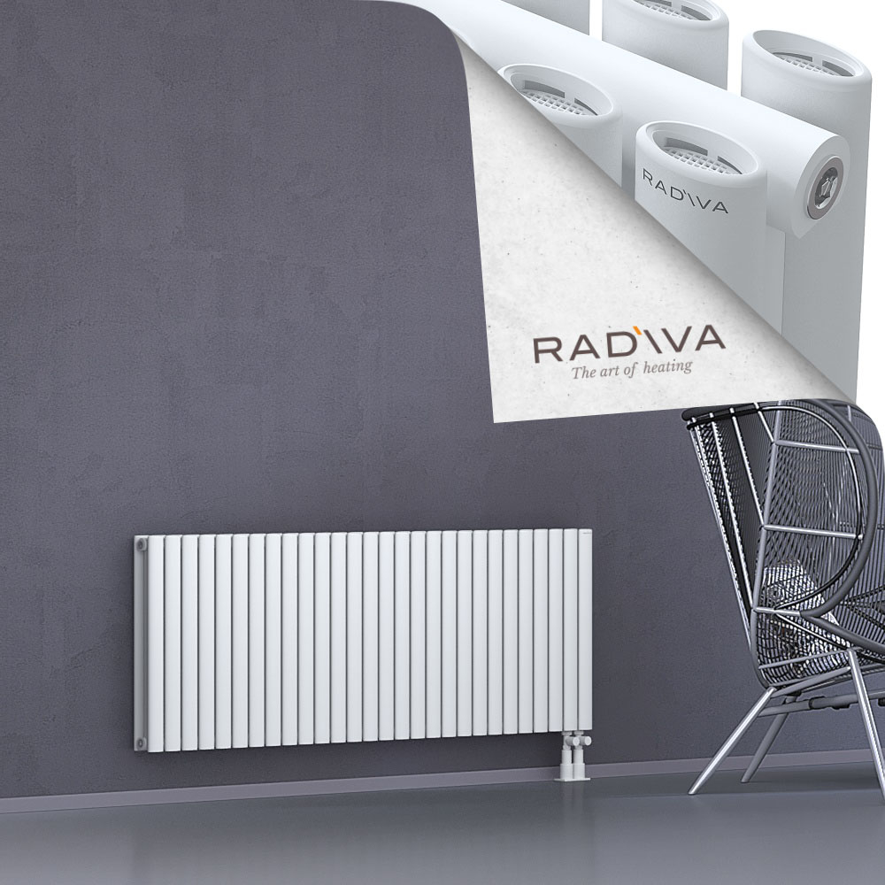 Tano Aluminium Radiator 600x1616 White - 3